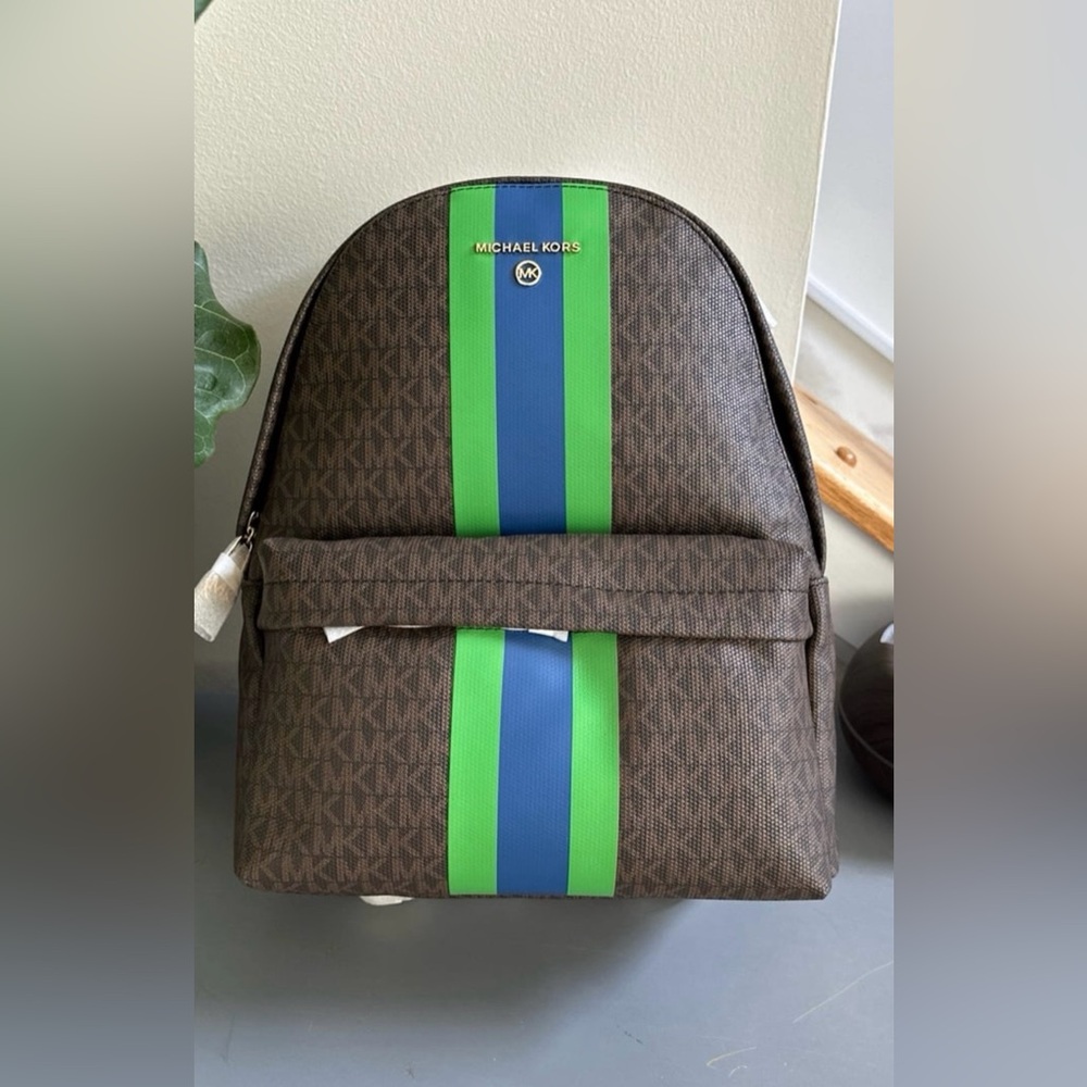 NWT Michael Kors Slater medium leather backpack